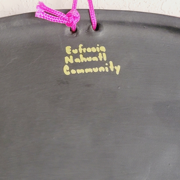 Novica Collection Hand-Painted Bird Motif Ceramic Wall Art from Mexico, 'Bird Wo - Picture 8 of 10